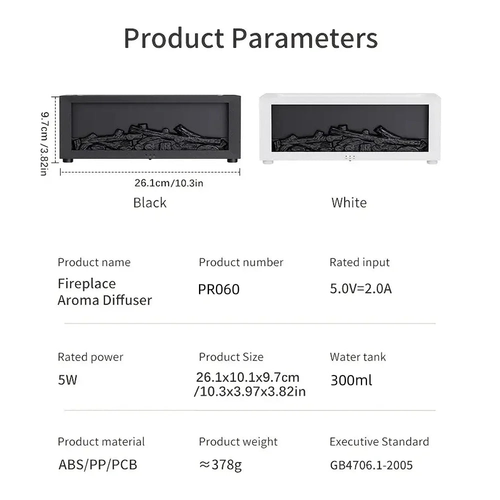 Hign-concerned Aroma Diffuser Humidifier With Remote And Timer