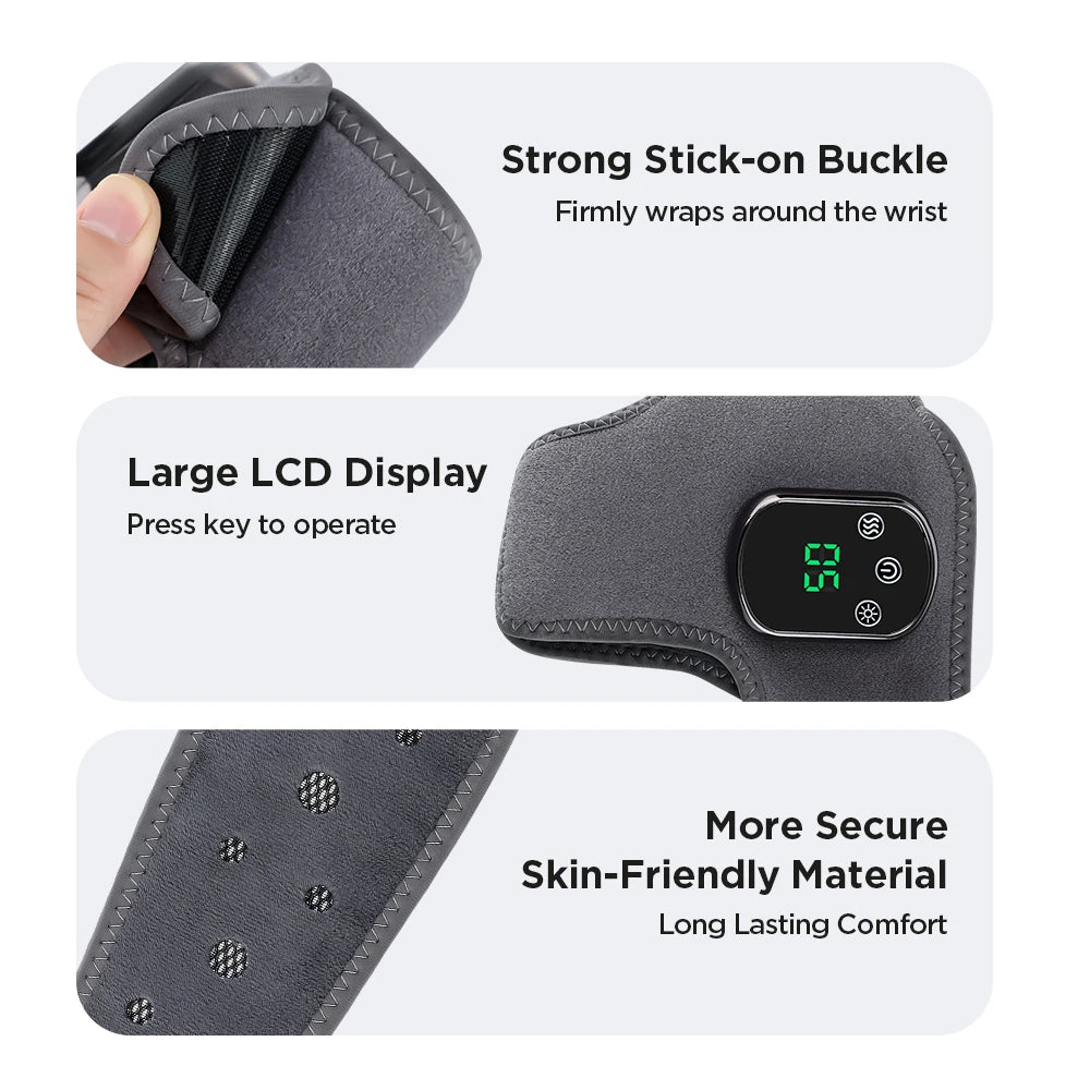PASTSKY Electric Foot Ankle Heat Massager With Vibration