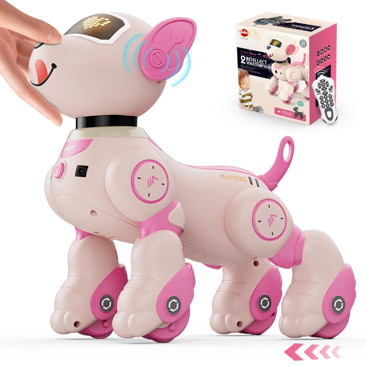 VATOS Robot Dog Toy Remote Control With Voice Commands 2.4GHz