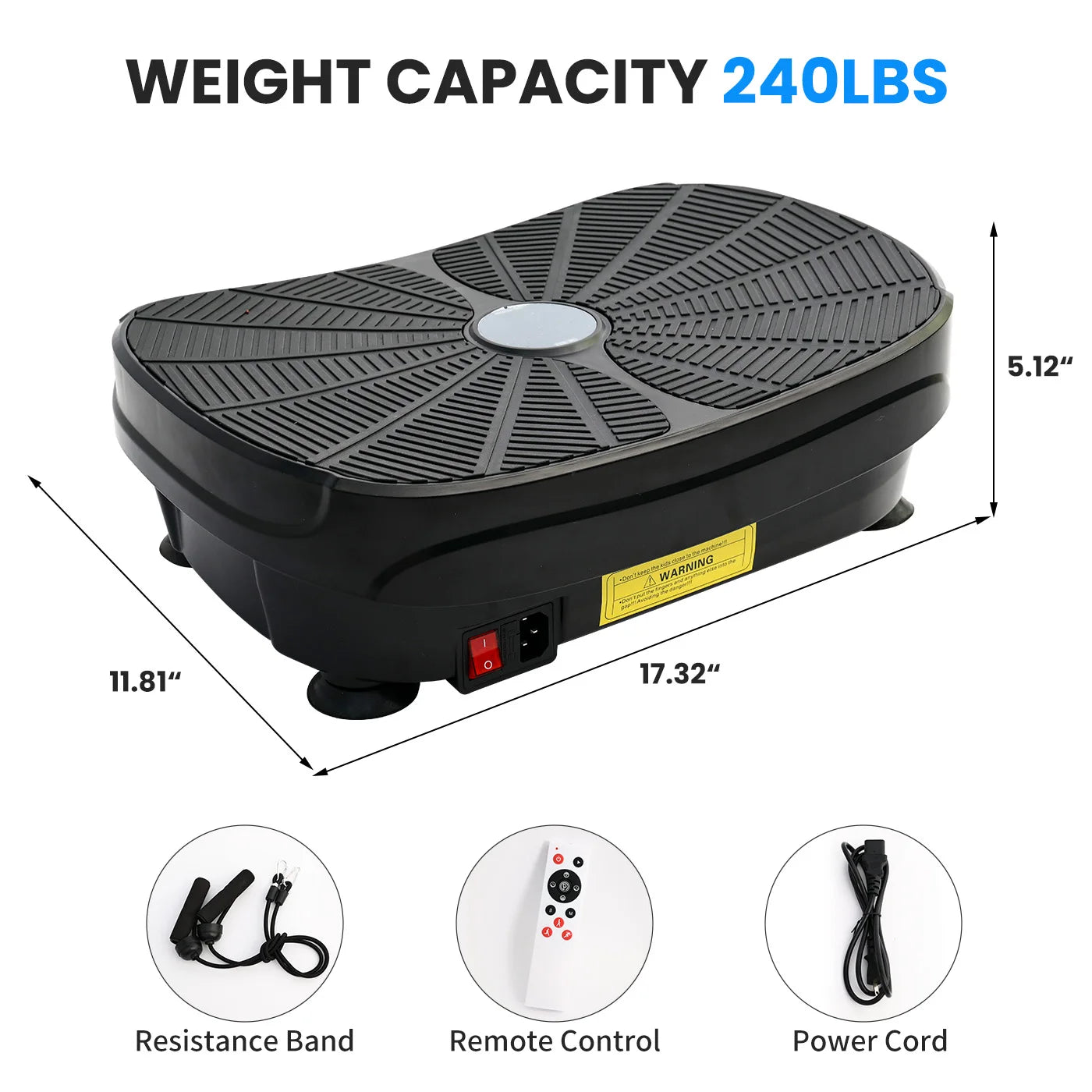 From The Vendor Field Vibration Plate Exercise Machine Kit