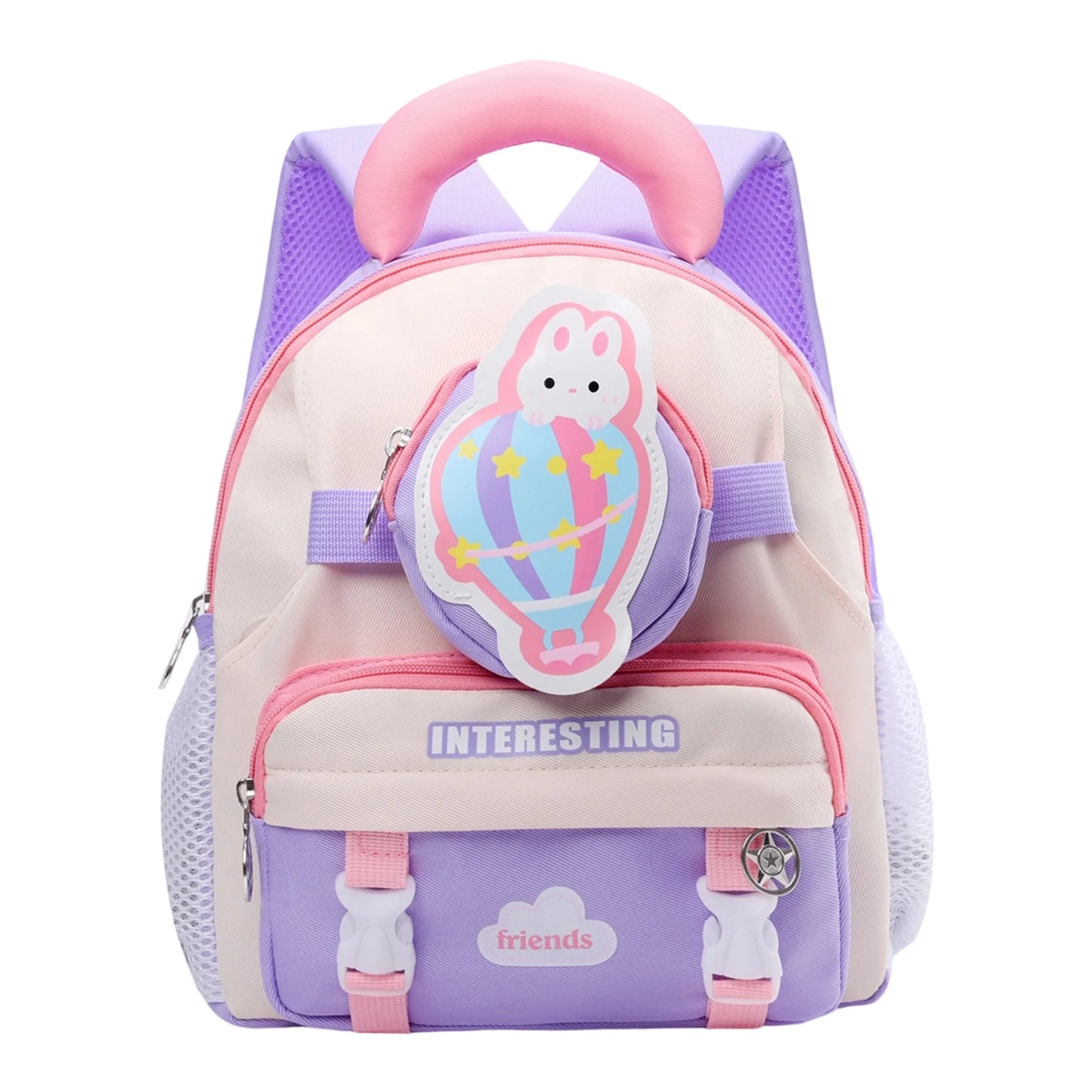 CN Guangdong Adorable Bunny Kids Backpack Unisex Cartoon Preschool Bag