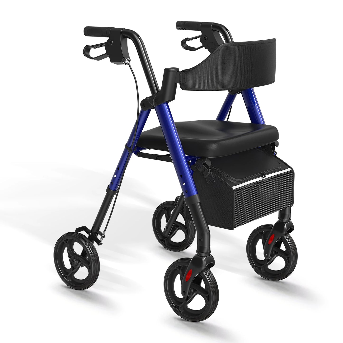 Maidesite Rollator Walker For Seniors Seat And 8 Inch Wheels