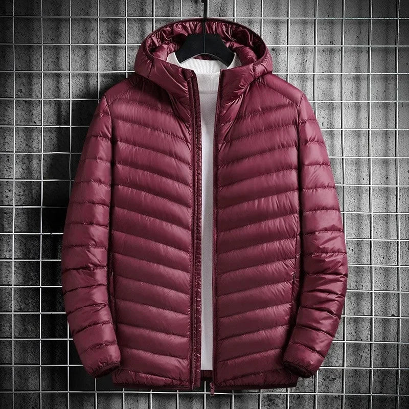 Guizhou Cotton Hooded Jacket For Winter Men Casual Outerwear