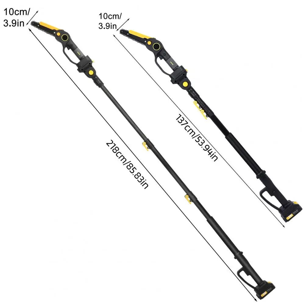 BLUELANSH 2in1 Brushless Cordless Pole Saw Chainsaw With Telescoping Pole