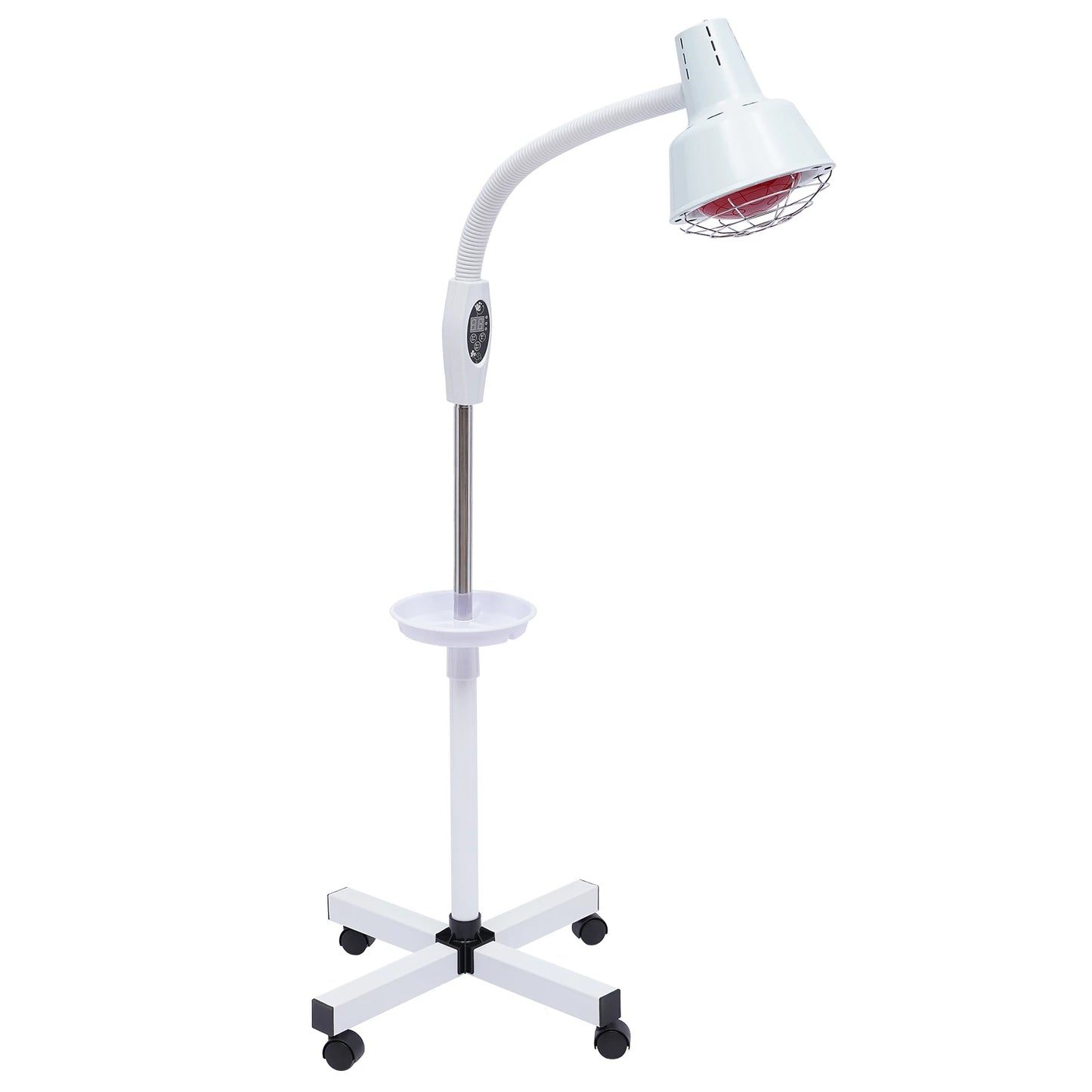 Bymaocar 275W Infrared Heat Lamp With Flexible Arm Remote Control