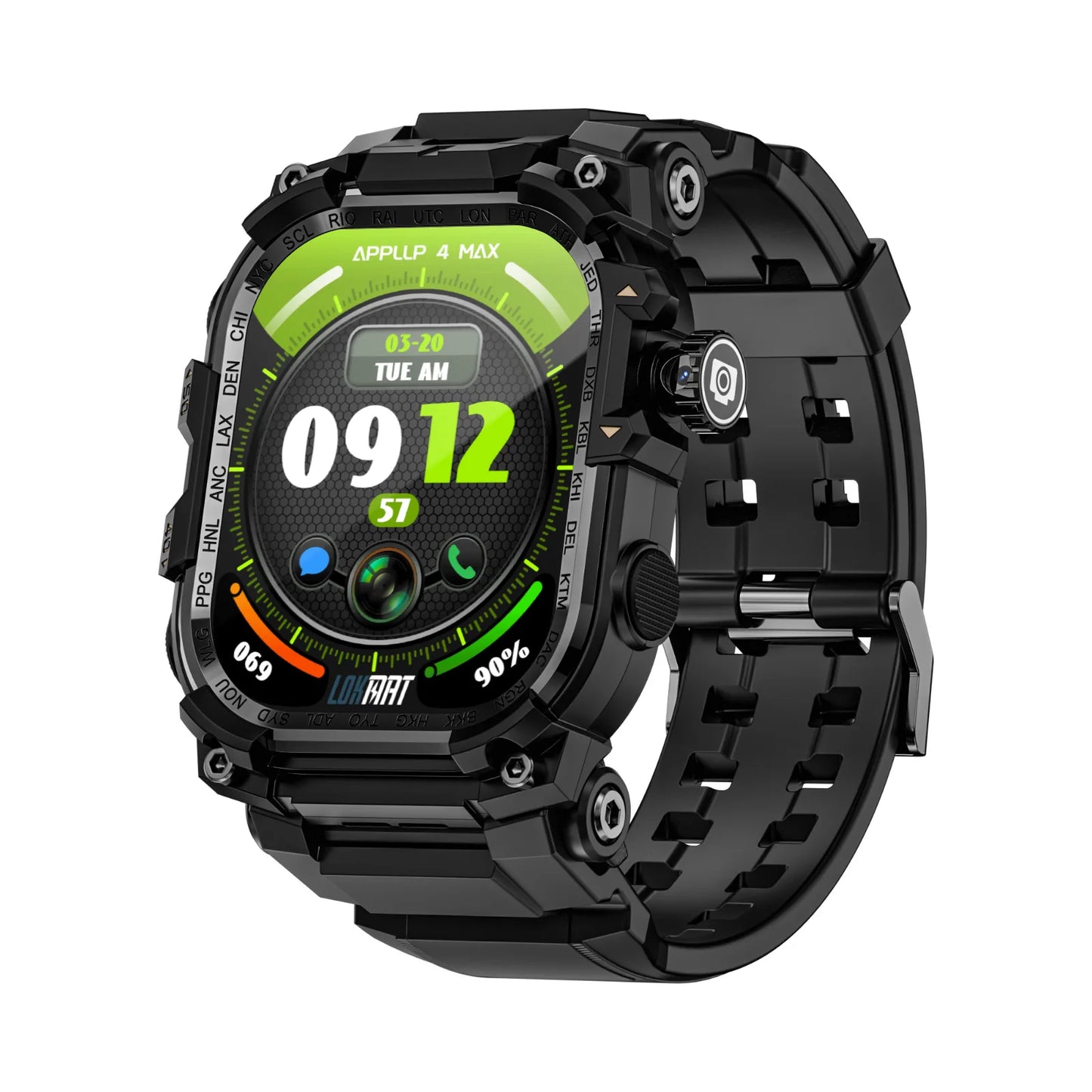 LOKMAT APPLLP 7 Max Android Smartwatch With 4G AMOLED