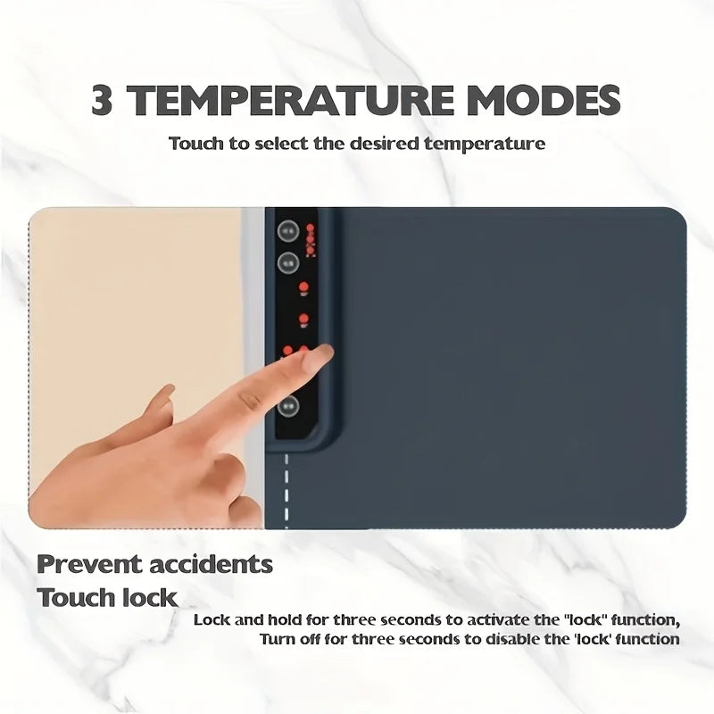 Food Heating Pad With Graphene Heating Film For Fast Full Surface Heating