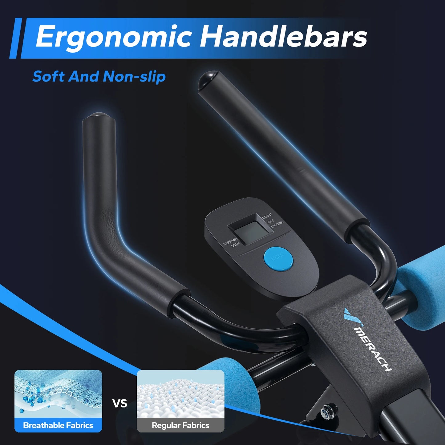 MERACH Ab Machine Adjustable Trainer Foldable Core Workout System