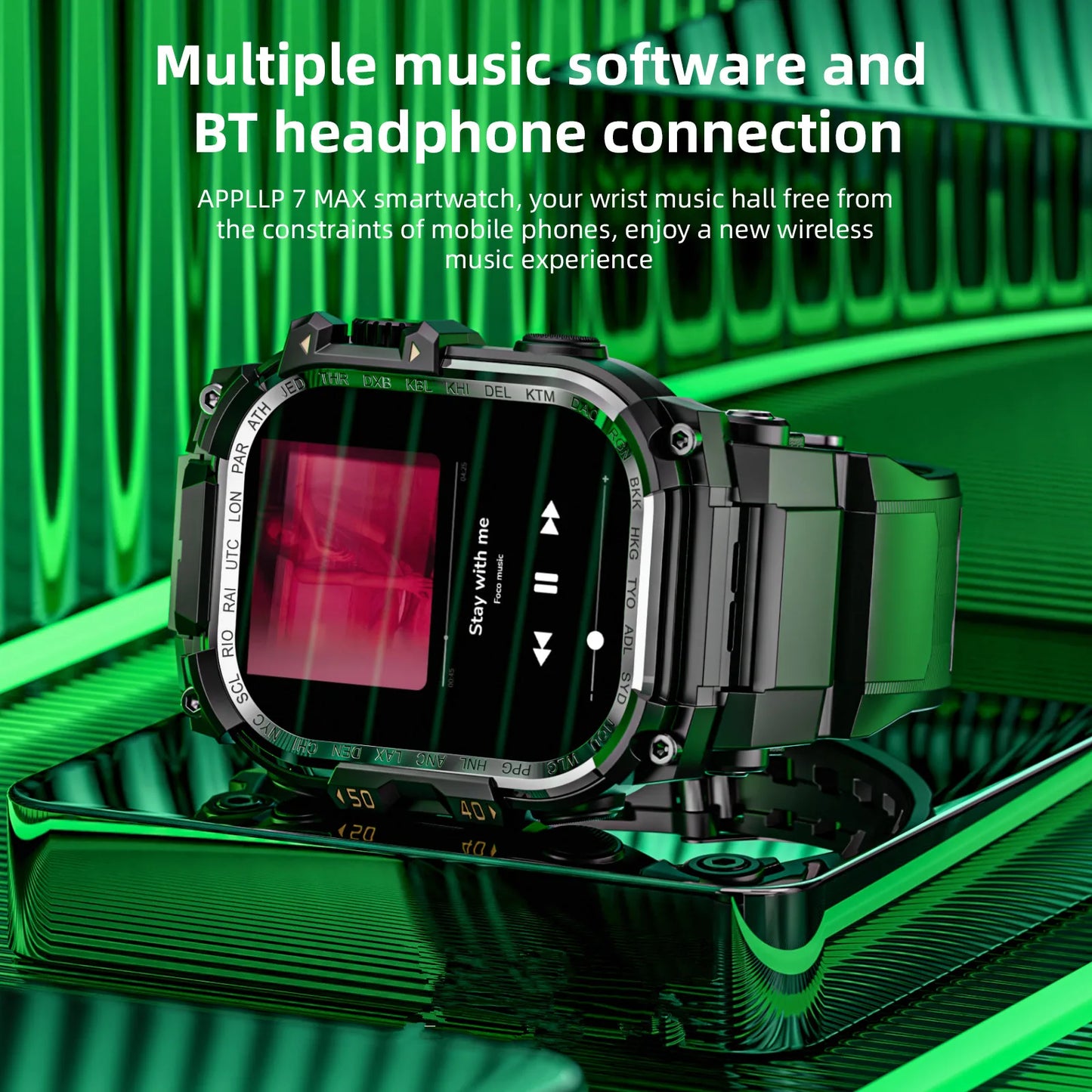 LOKMAT APPLLP 7 Max Android Smartwatch With 4G AMOLED