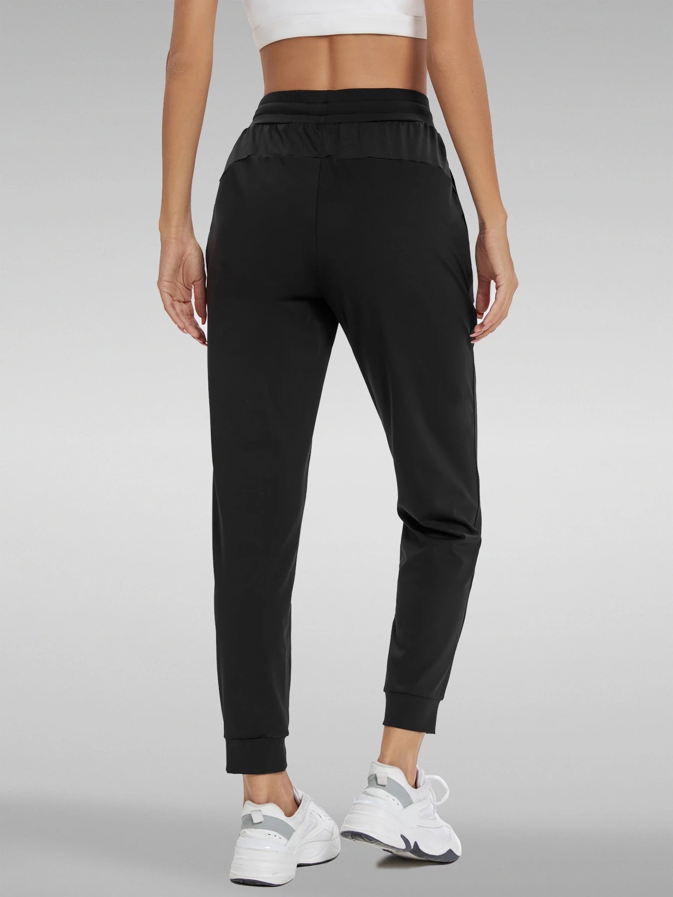 Women Joggers With Pockets High Waisted Athletic Yoga Pants