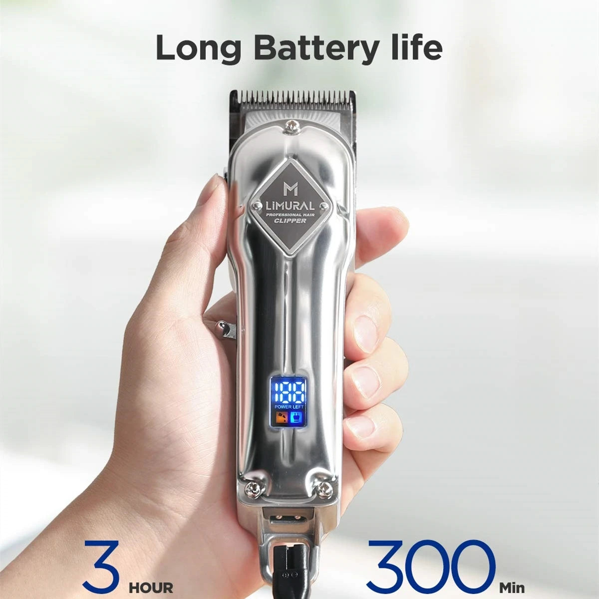 Fairywill Hair Clippers Cordless Grooming Kit For Men Rechargeable