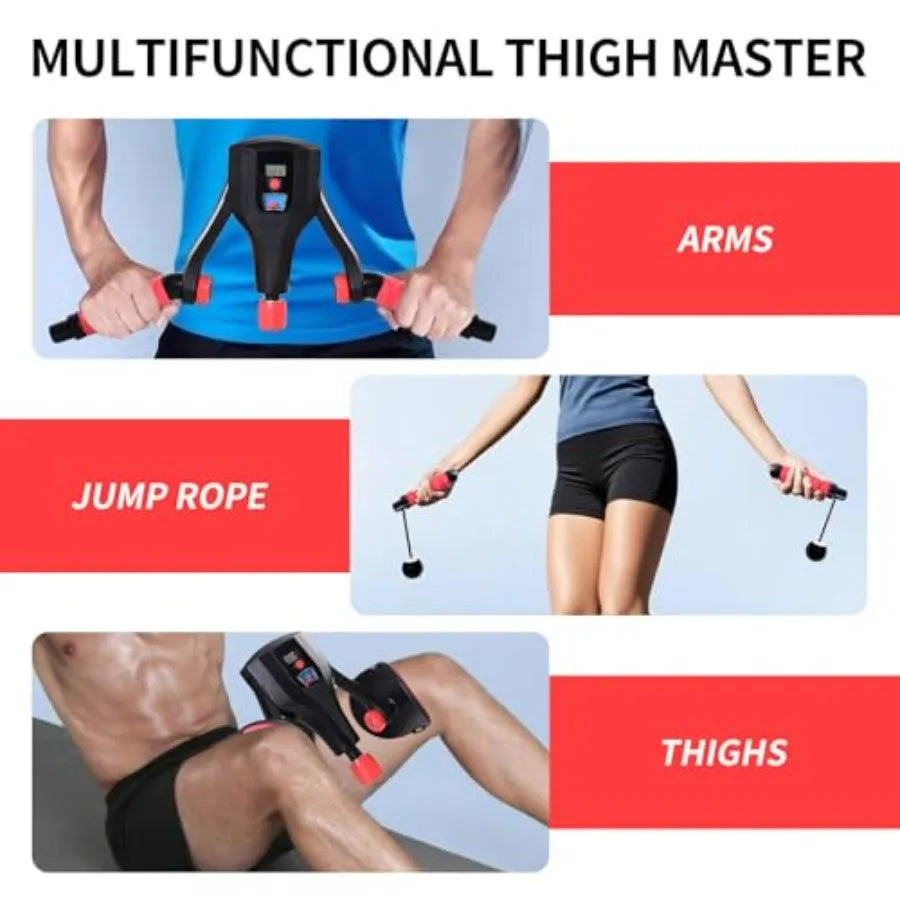 Thigh Master With Counter 132lb Resistance Pelvic Floor Exerciser