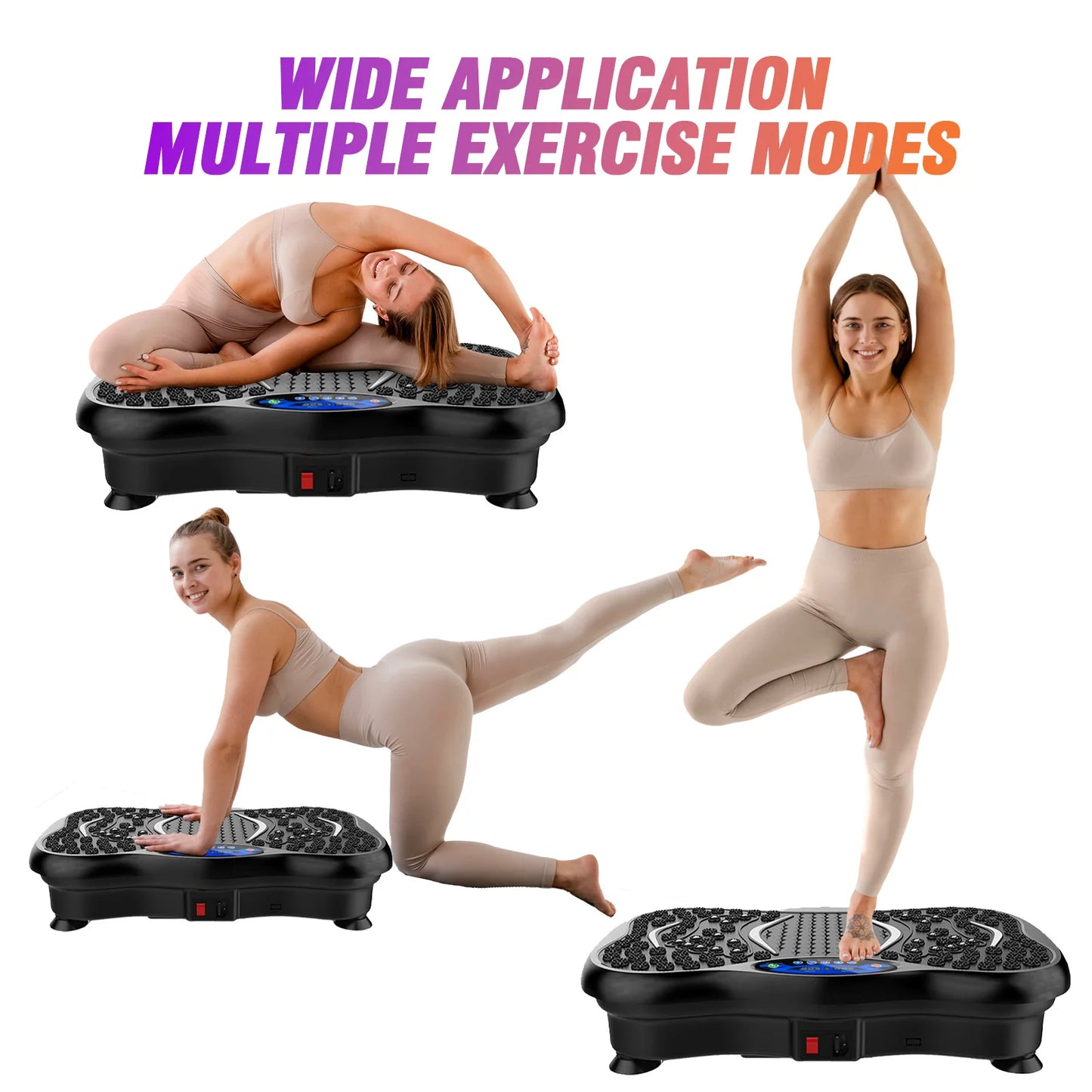 Vibration Plate Exercise Machine For Full Body Fat Burning Workout