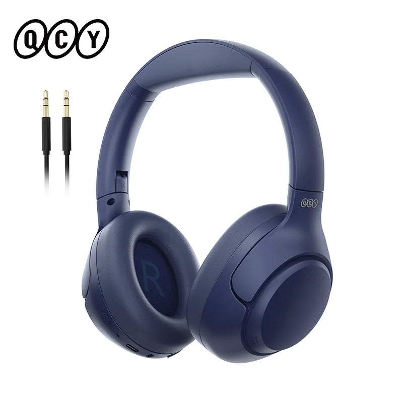 QCY H3 ANC Wireless Headphones Bluetooth Five Four HiRes Earphones