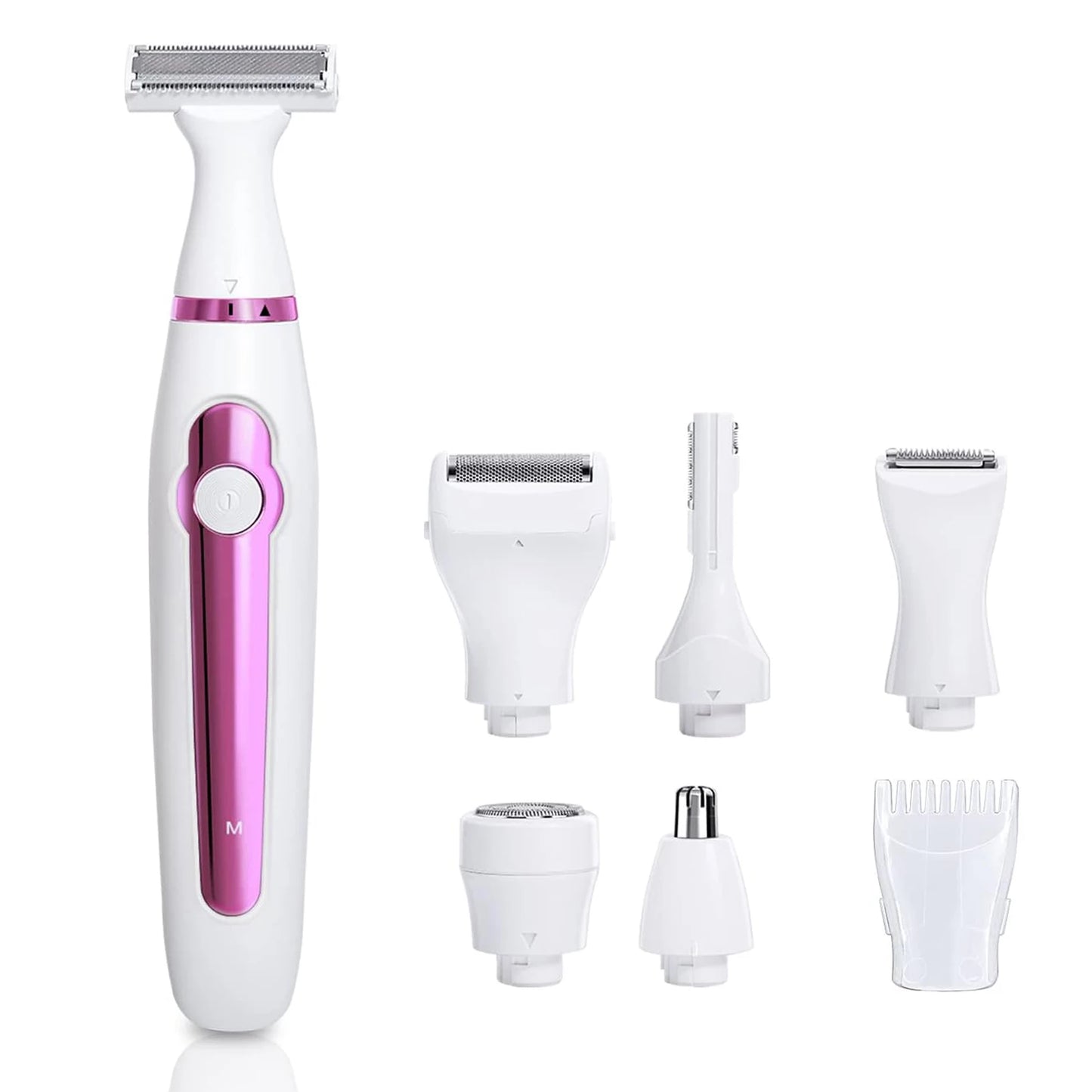 JOOYEE Six In One Electric Epilator Hair Remover For Body