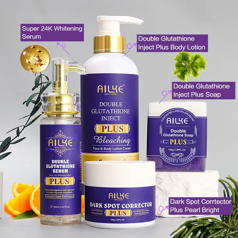 AILKE Whitening Lotion and Serum for Dark Spot Reduction