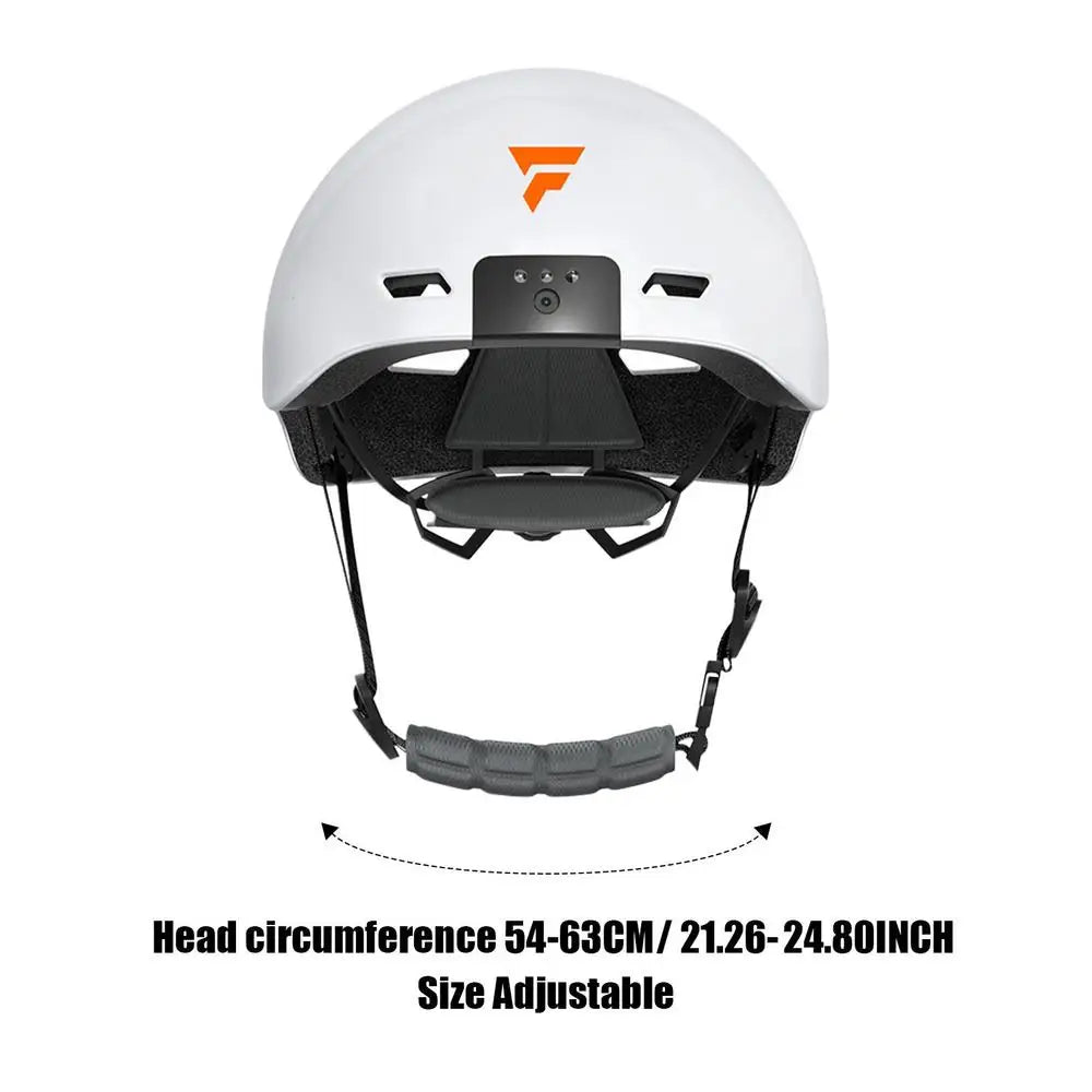 Motorcycle Helmet With Wide Angle HD Lens For Men Women