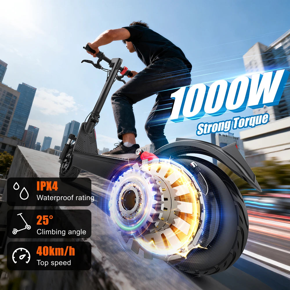 HX X9B electric scooter 1000W 20AH 40KM/H Electric kick scooters e scooter adults electric skateboards Folding escooter Escooter