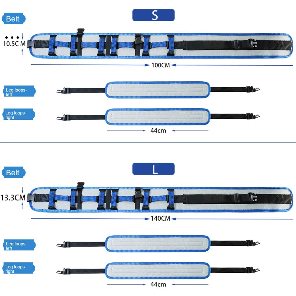 Vecligt Adjustable Rehabilitation Belt For Patient Transfer And Standing Aid