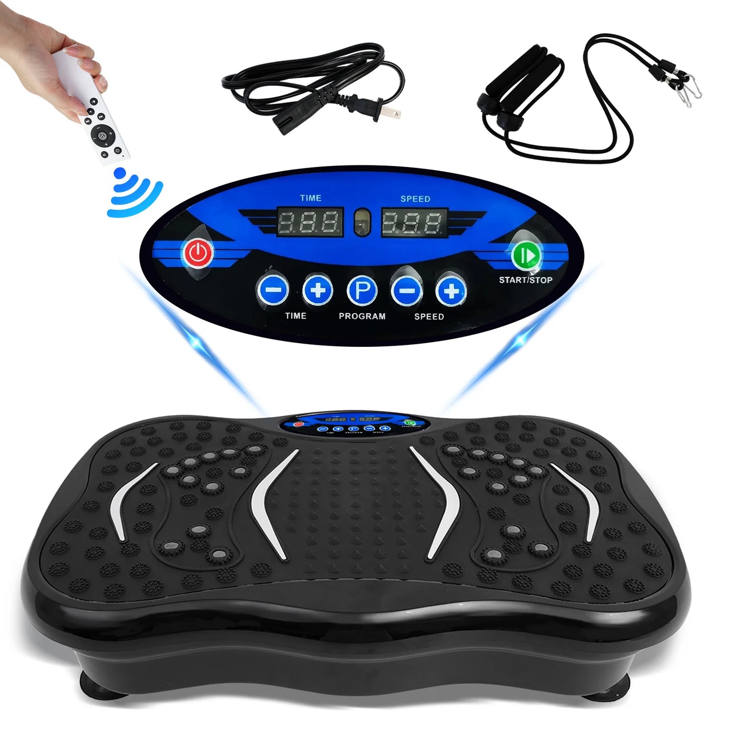 Vibration Plate Exercise Machine For Full Body Fat Burning Workout
