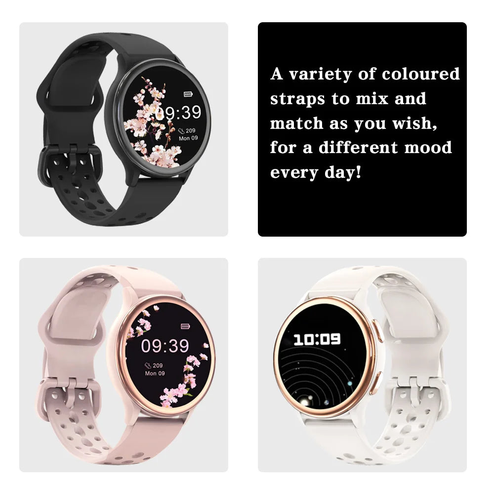 Anyloop Smartwatch for Women With 400 Watch Faces Health Tracking