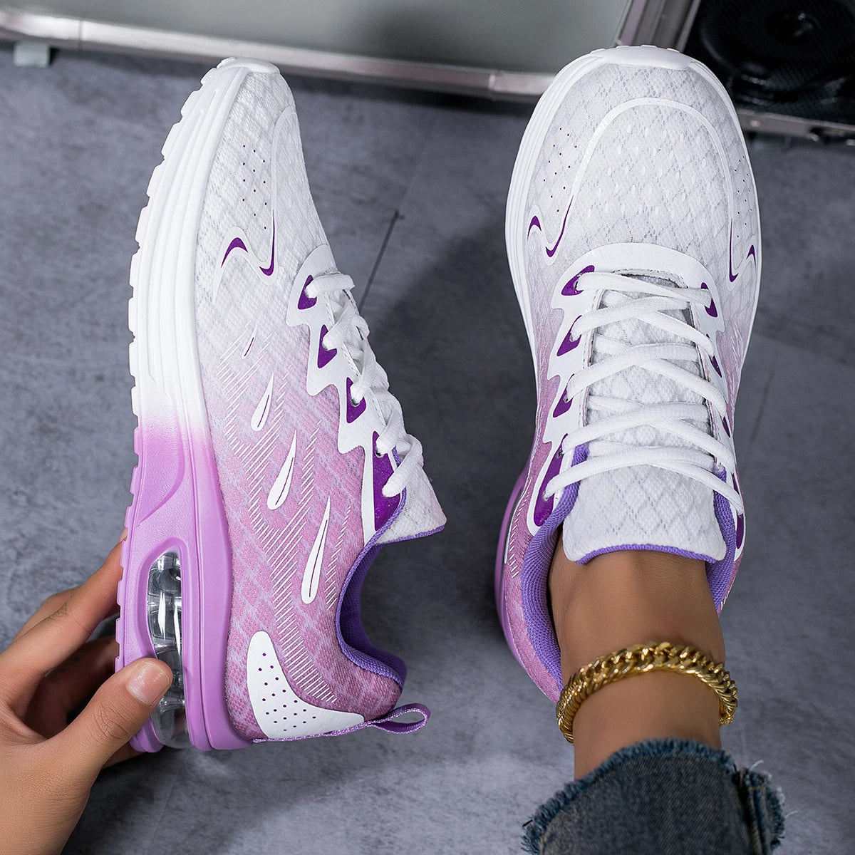 Orthopedic Women Sneakers Lightweight Walking Shoes For Casual Wear