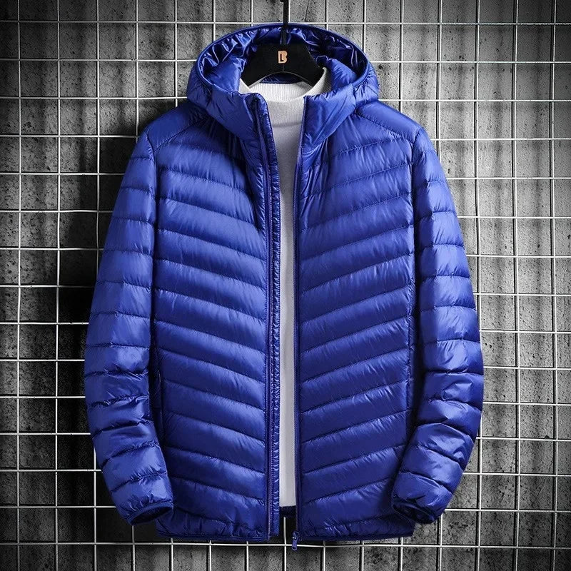 Guizhou Cotton Hooded Jacket For Winter Men Casual Outerwear