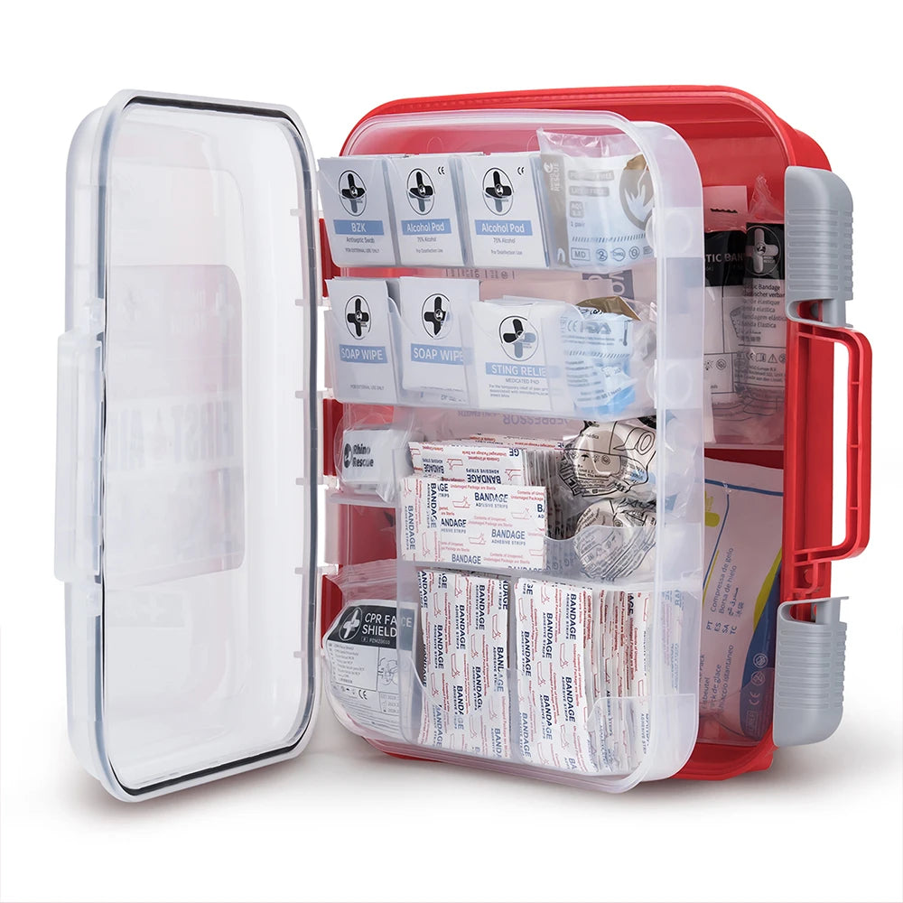 Rhino Rescue 350 Piece OSHA All Purpose First Aid Kit