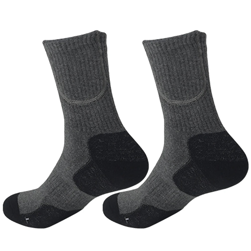Alloet Rechargeable Heated Socks Electric Thermal Socks for Outdoors Skiing