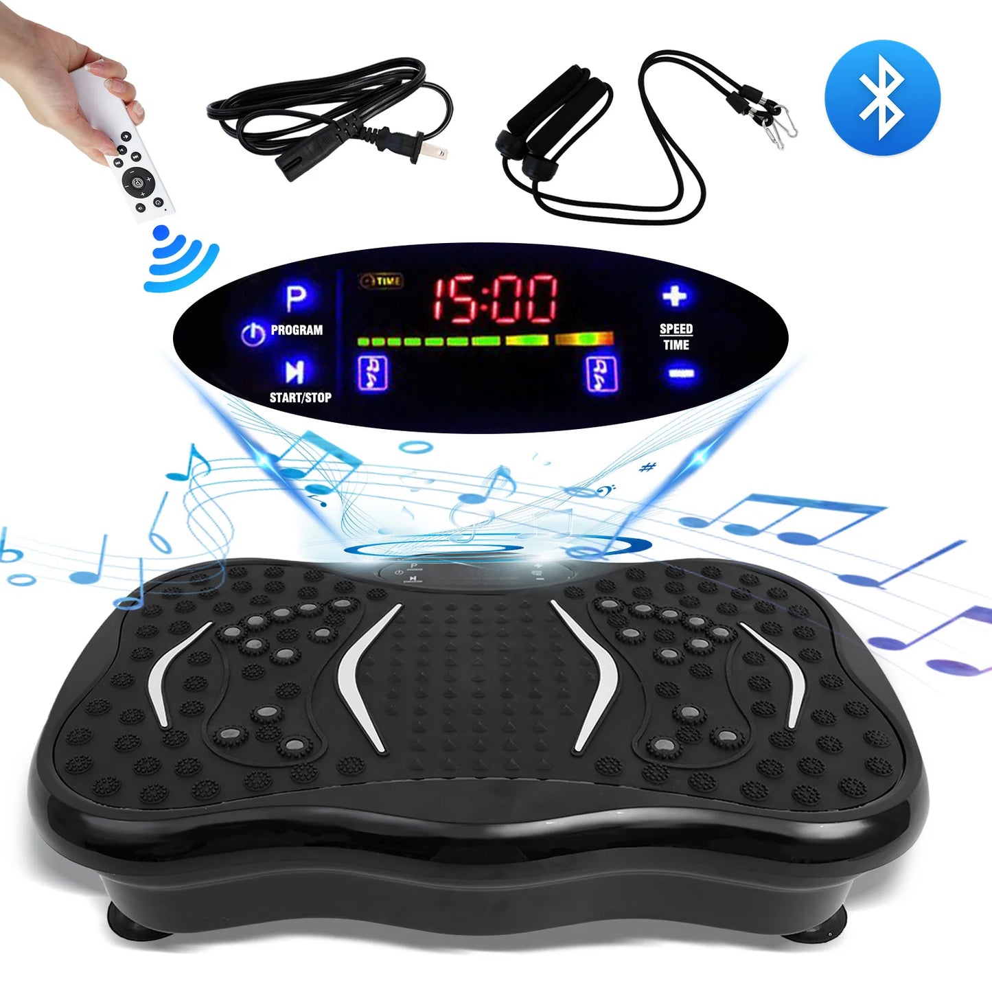 Vibration Plate Exercise Machine For Full Body Fat Burning Workout