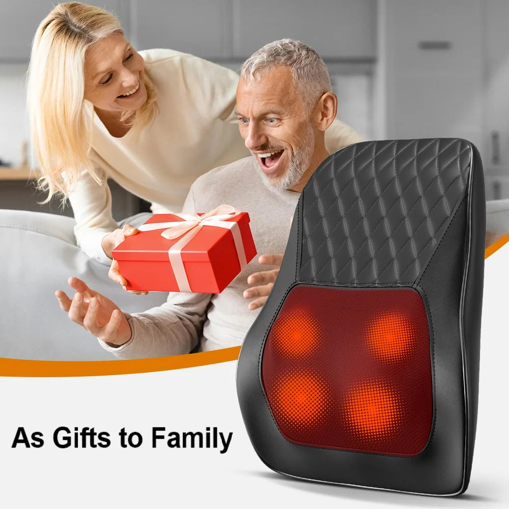 Neck Pillow Massager 3 Speed Vibration Heating With Relax Massage