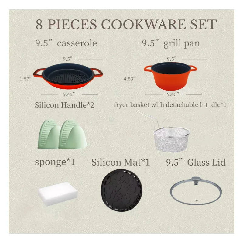 High Concerned Nonstick Cookware Induction Compatible PFOA Free