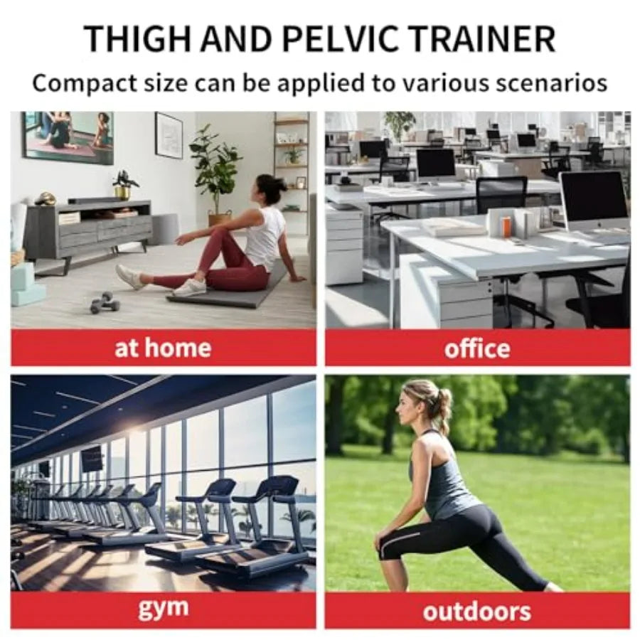 Thigh Master With Counter 132lb Resistance Pelvic Floor Exerciser