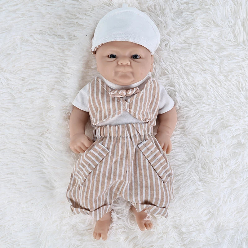 IVITA Reborn Silicone Baby Doll Unpainted Realistic Toy For Kids