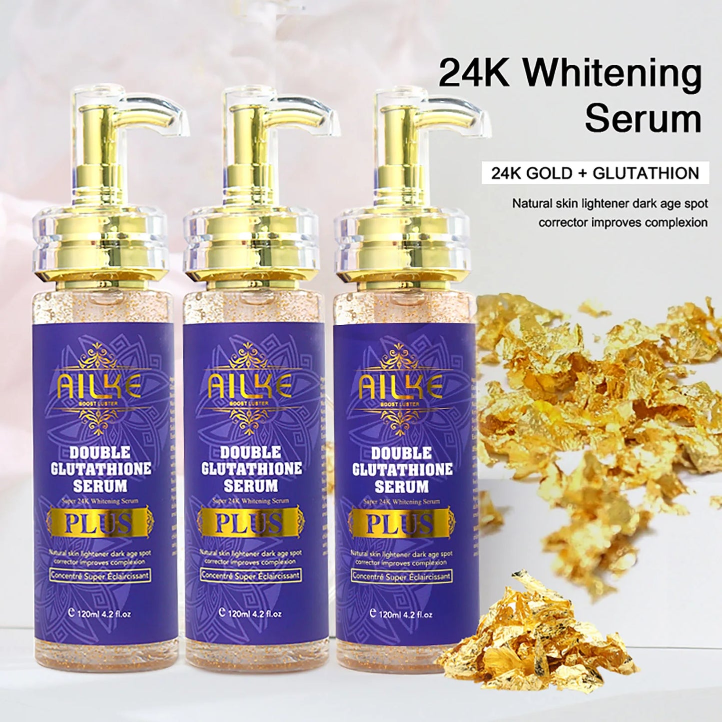 AILKE Whitening Lotion and Serum for Dark Spot Reduction