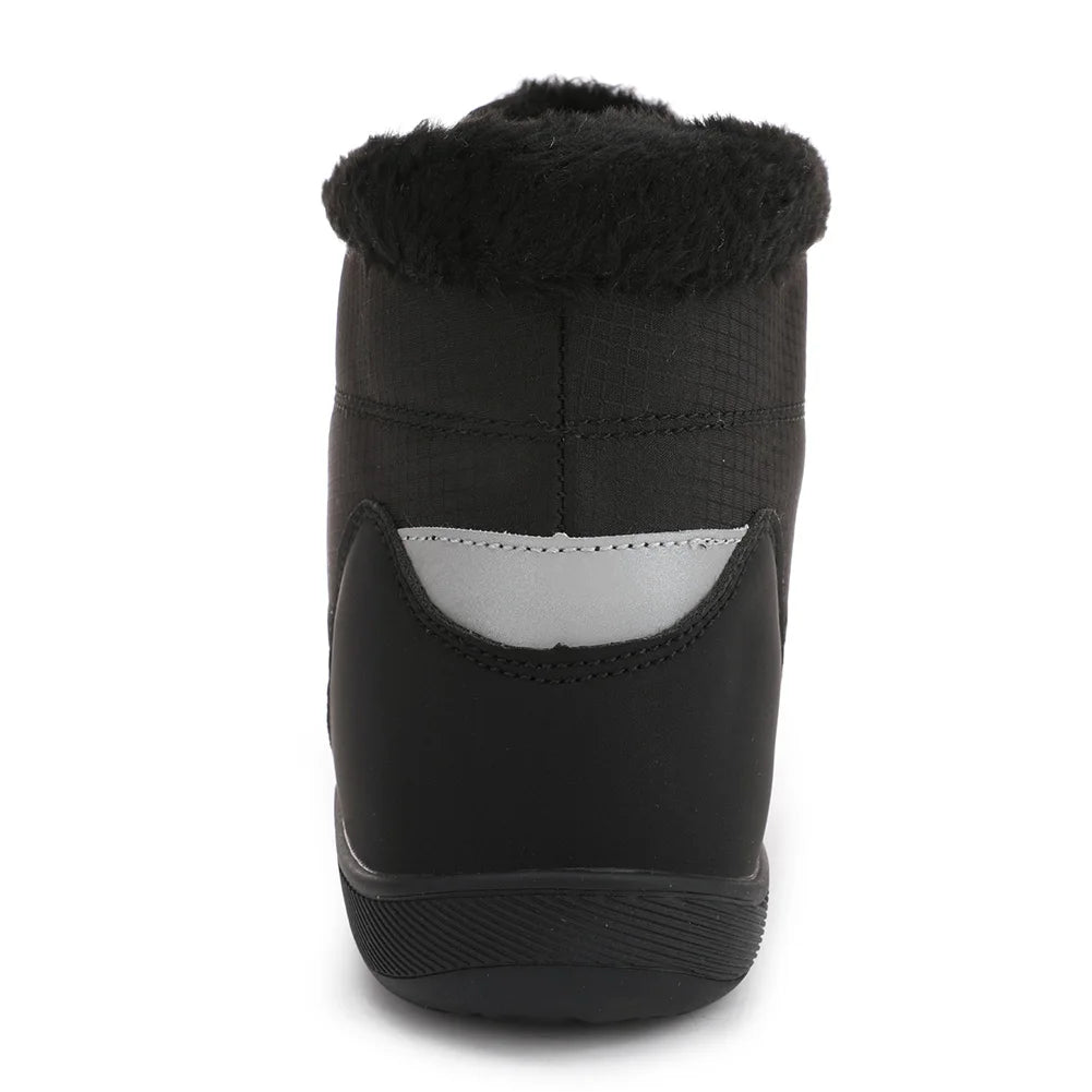 Shunmaii Women Winter Snow Boots Fur Lined Waterproof Anti Slip Wide Toe Box