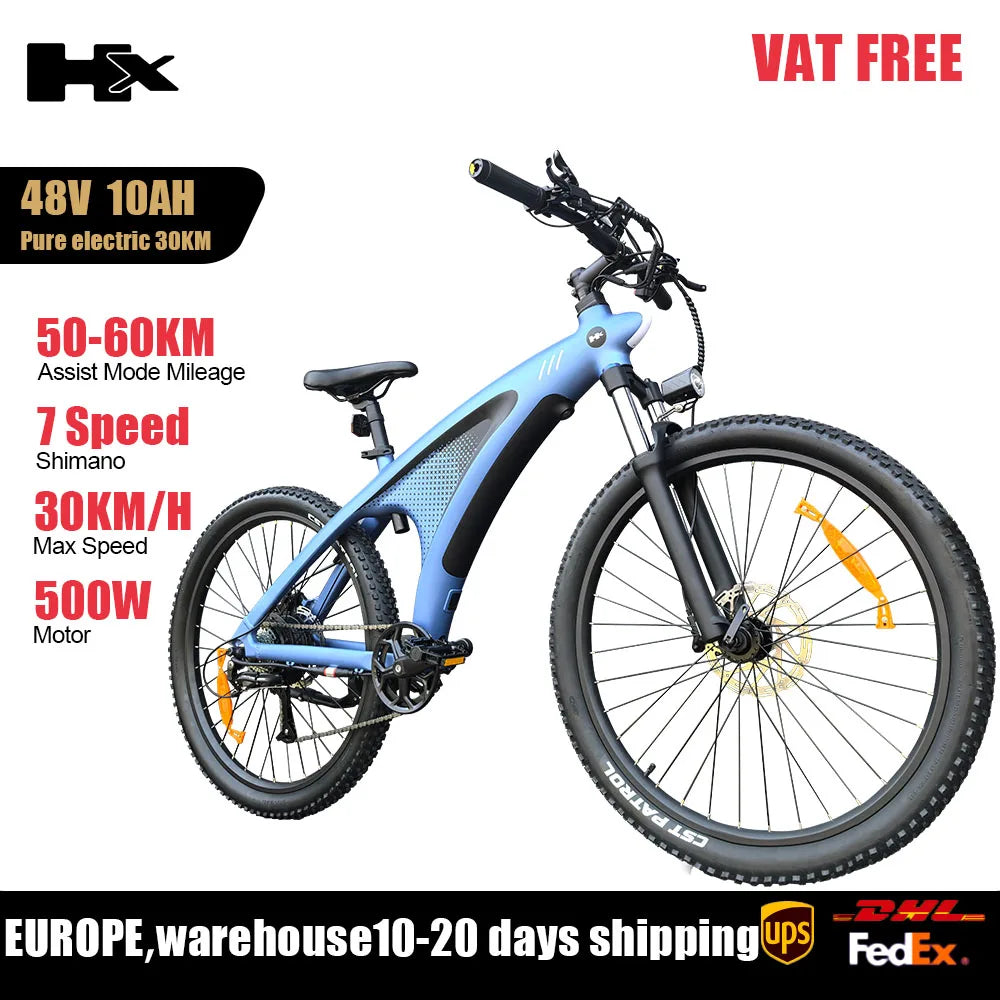 Huanci HX Q5 2000W Electric Mountain Ebike With Removable Battery