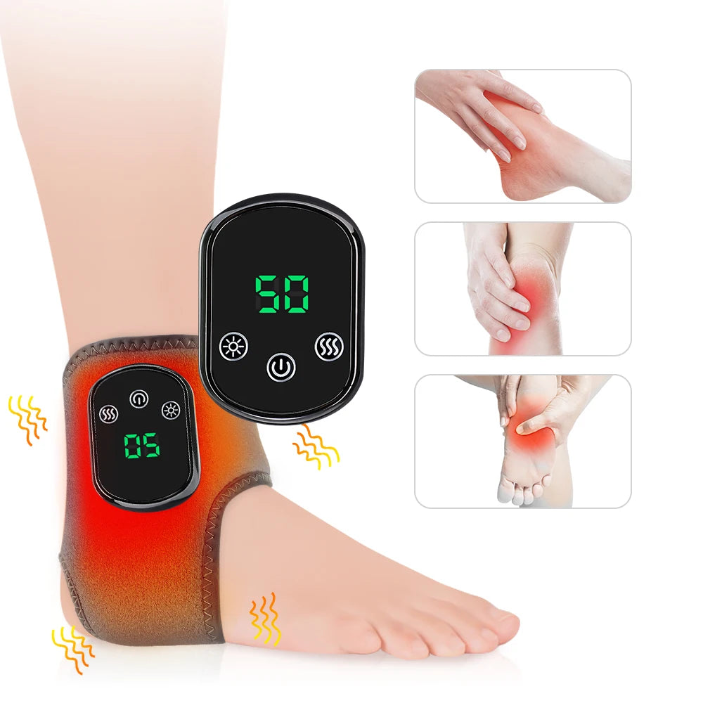 PASTSKY Electric Heated Foot Massager With Vibration