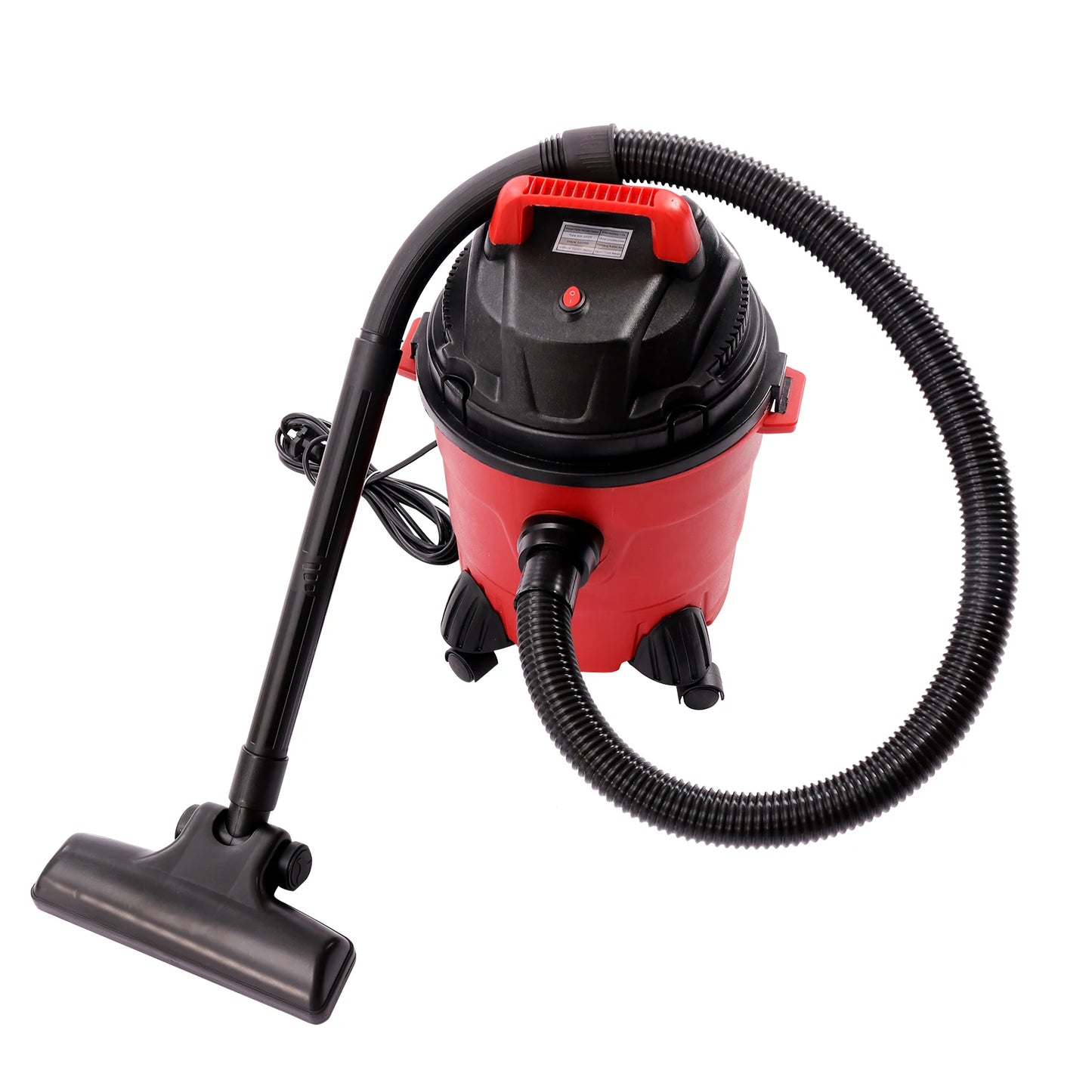 15L/4Gal Wet/Dry Vacuum Cleaner, 1000 W 1.34 HP Portable Heavy-Duty Shop Vacuum, 3 in 1 Function, for House Garage Car Workshop 