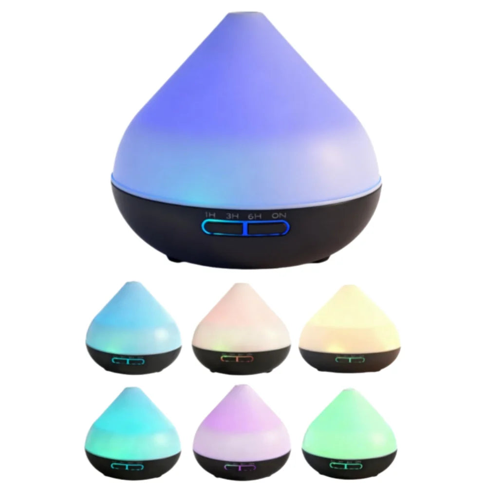 Miflame Ultrasonic Air Humidifier Aromatherapy Diffuser With LED Night Lights