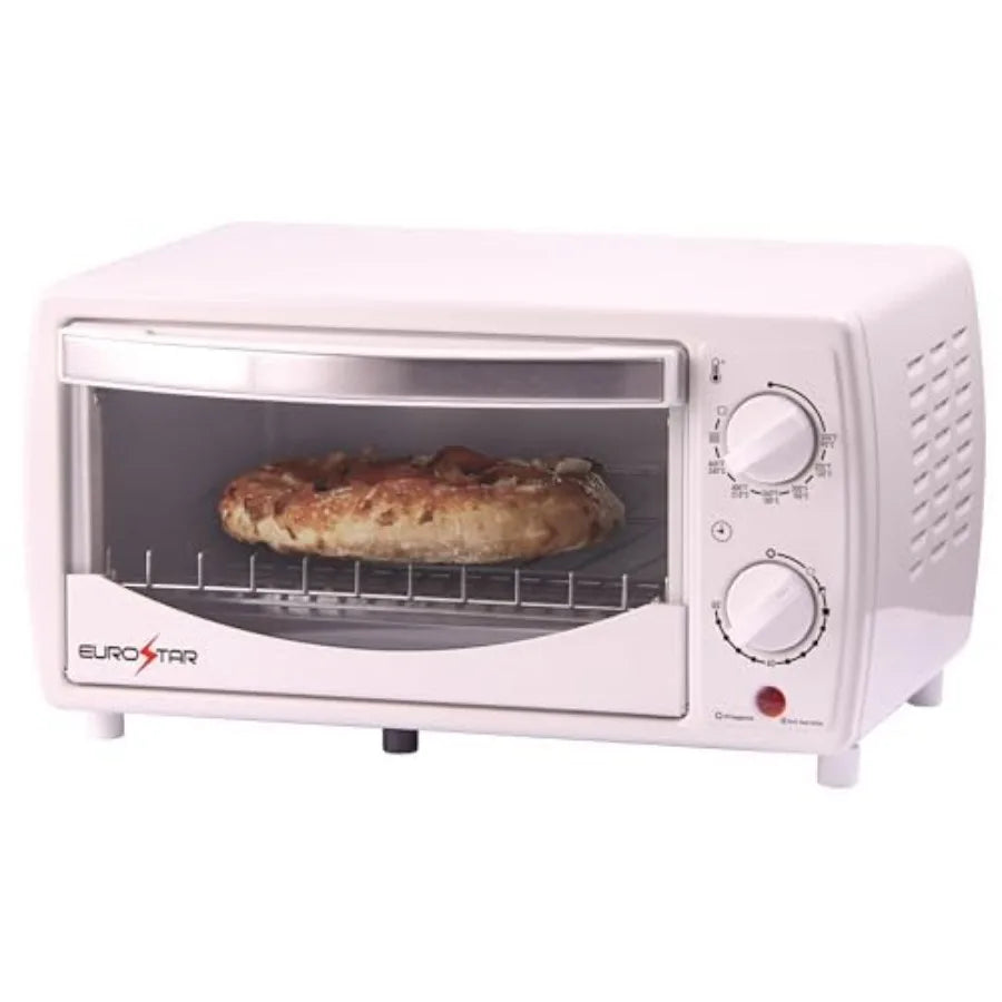 Yao Hui Huang 4 Slice Toaster Oven Broiler Stainless Steel Interior 1200W