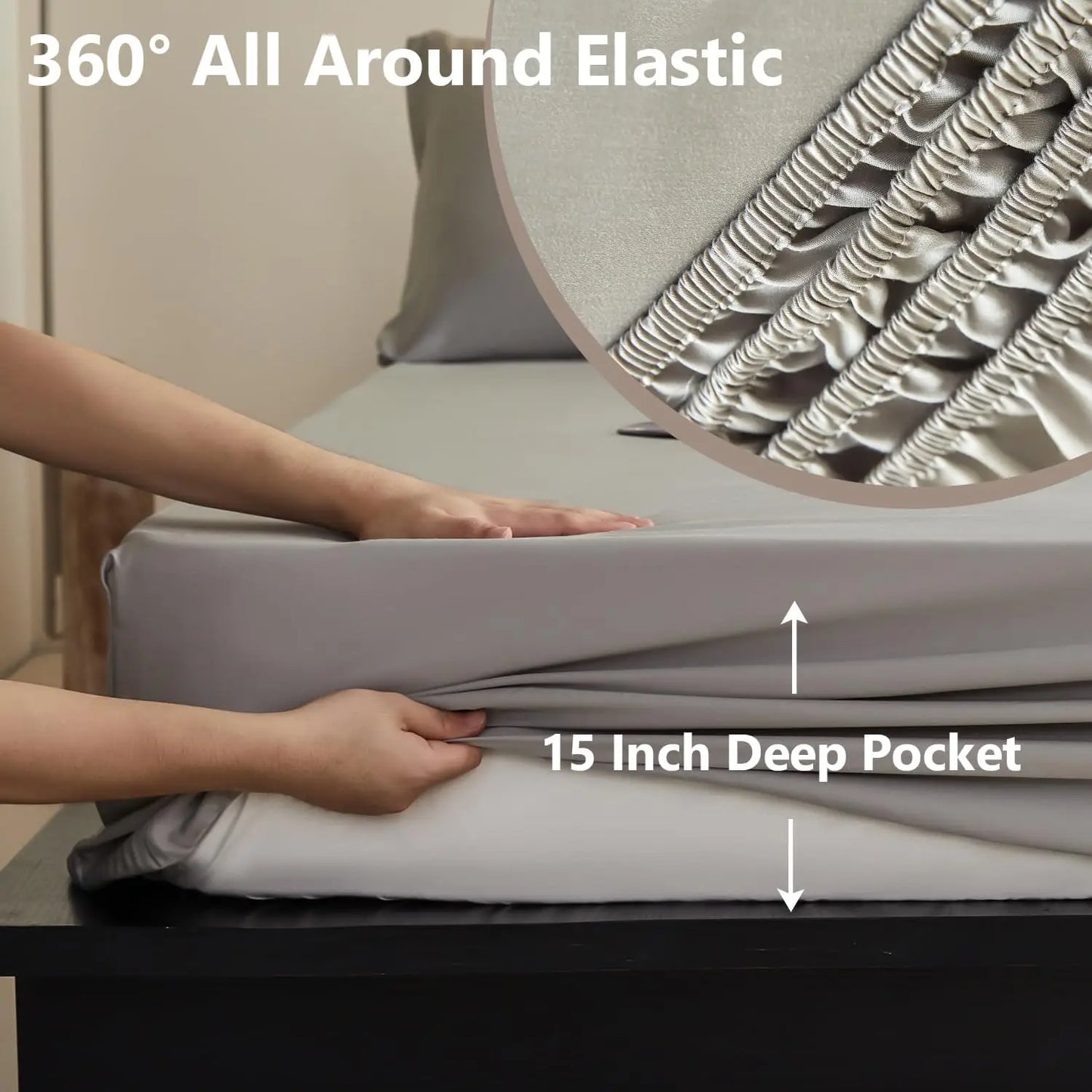 Simple Opulence Tencel Lyocell Sheet Set 4 Piece Moisture Wicking