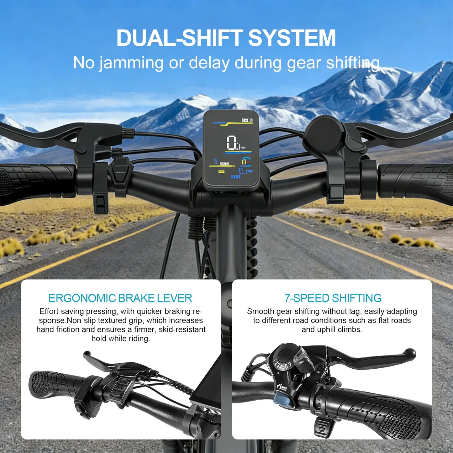 Toofly Electric Mountain Ebike 48V 500W Battery 13Ah