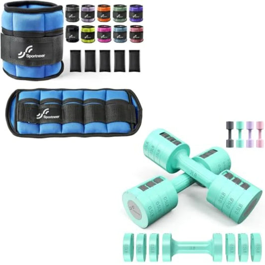 LISM Ankle Weights With Adjustable Hand Weights For Full Body