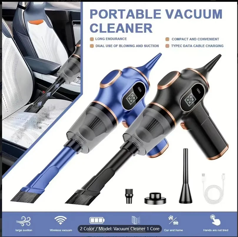 NEW home appliance portable powerful handheld vacuum cleaner, long battery life suitable for cleaning car and home debris