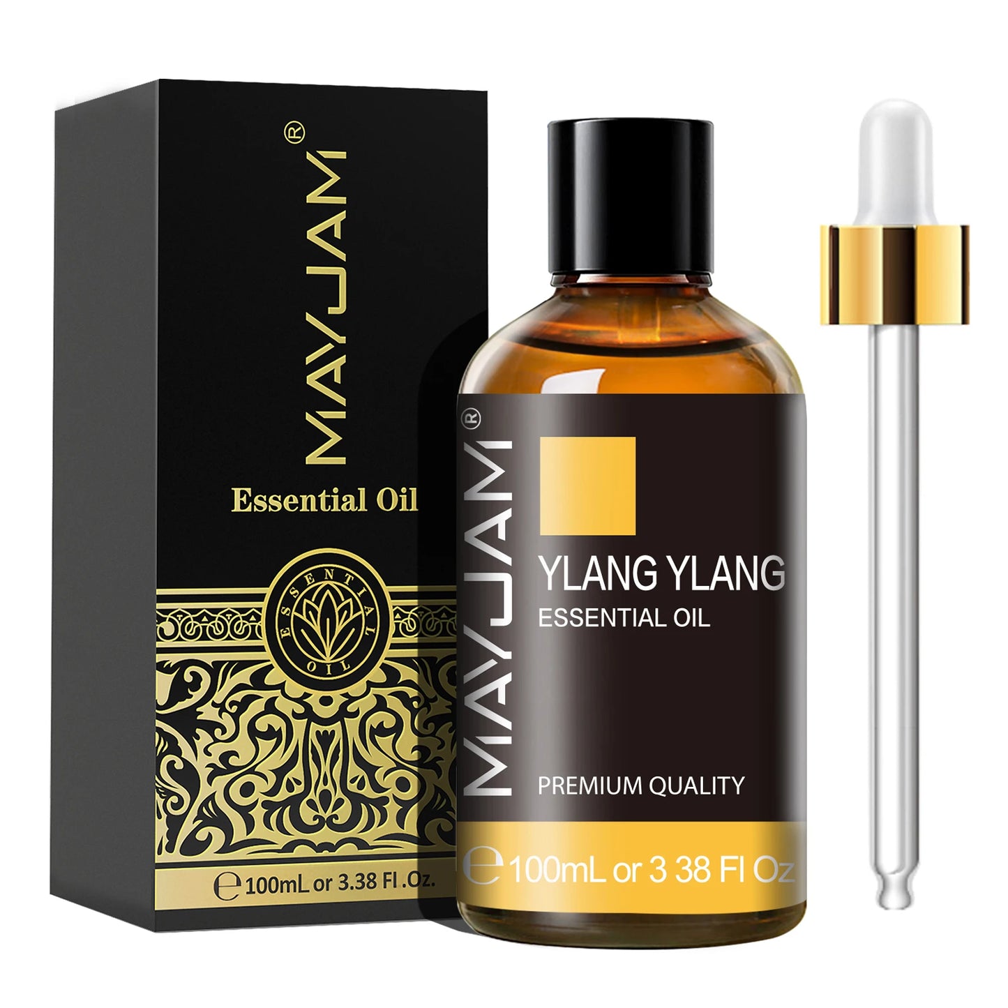 MAYJAM Essential Oil For Humidifier Diffuser Vanilla Lavender Bergamot