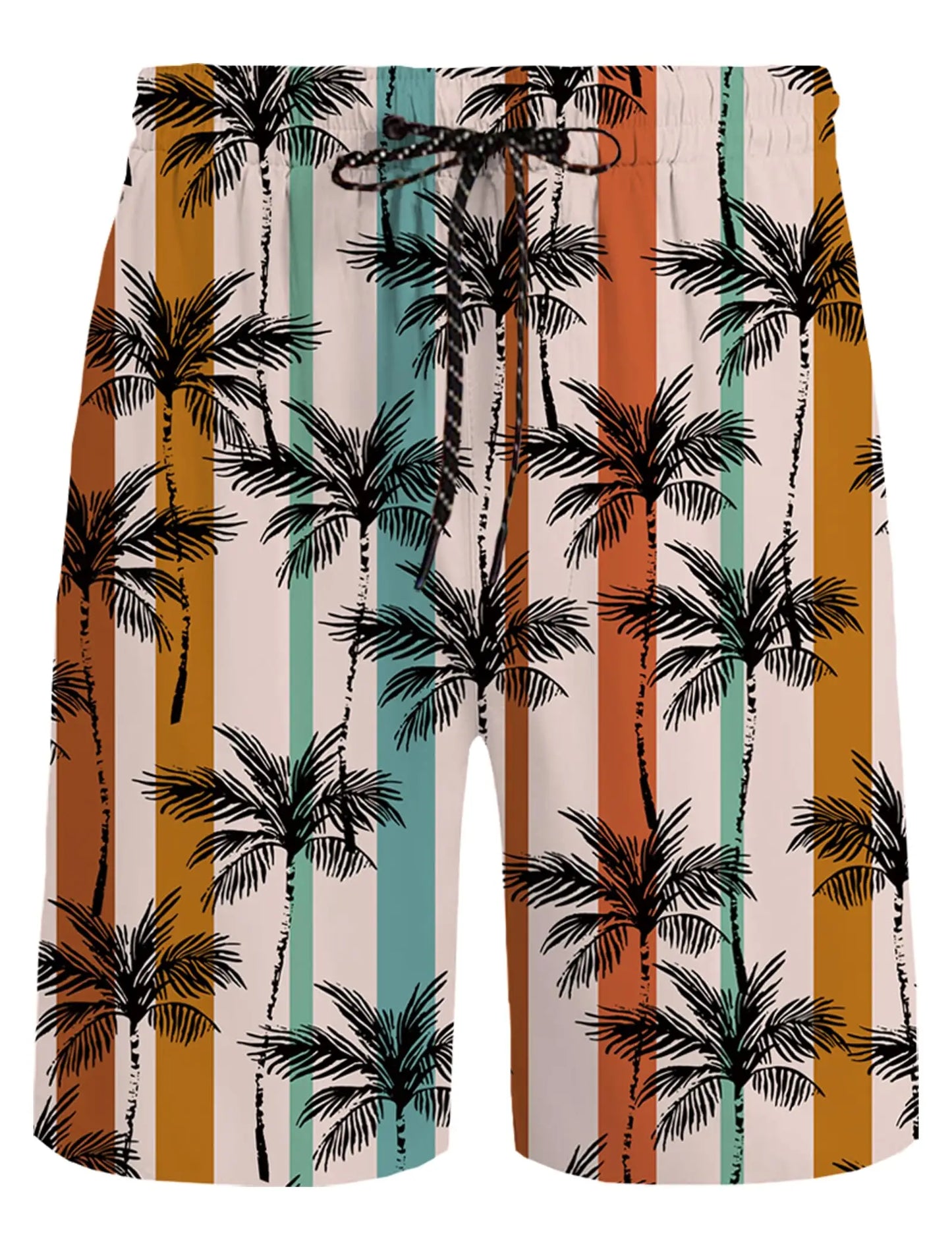 KYKU Mens Hawaiian Shirt and Short Set - Summer Short Sleeve Button Down Beach Shirts Tropical Vacation 2 Piece Outfits