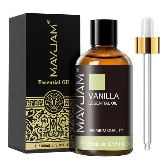 MAYJAM Essential Oil For Humidifier Diffuser Vanilla Lavender Bergamot