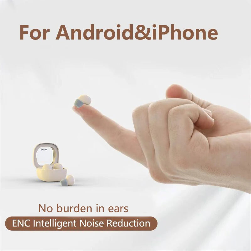 SHUKE Wireless Earbuds Bluetooth 5.3 Active Noise Cancellation