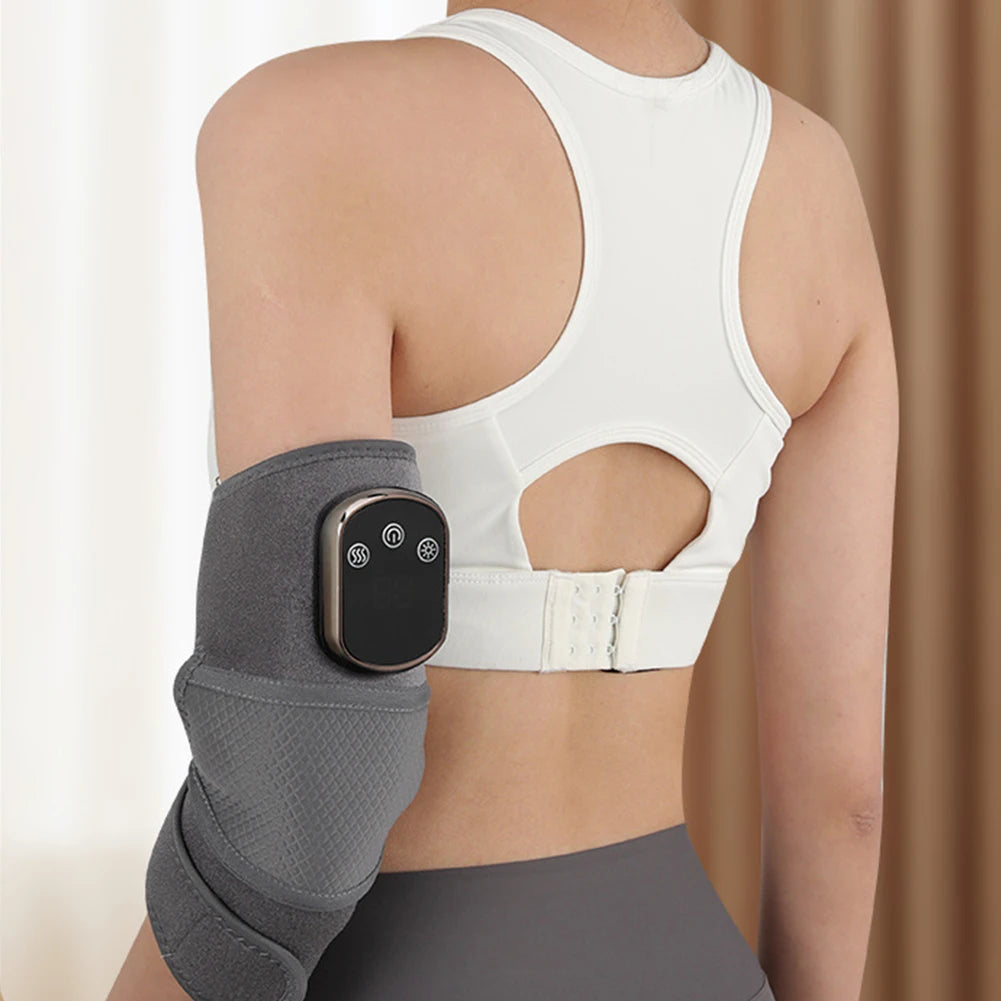 APWIKOGERE Cordless Heated Ankle Wrap Massager With 3 Vibration Modes